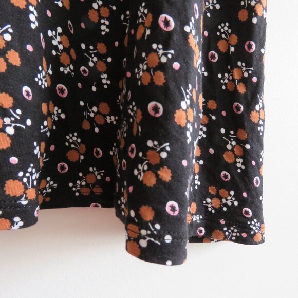 BODEN Crew Neck Jersey Midi Dress in Ditsy Dotty Floral Fall Cottagecore US 4P - Picture 9 of 15